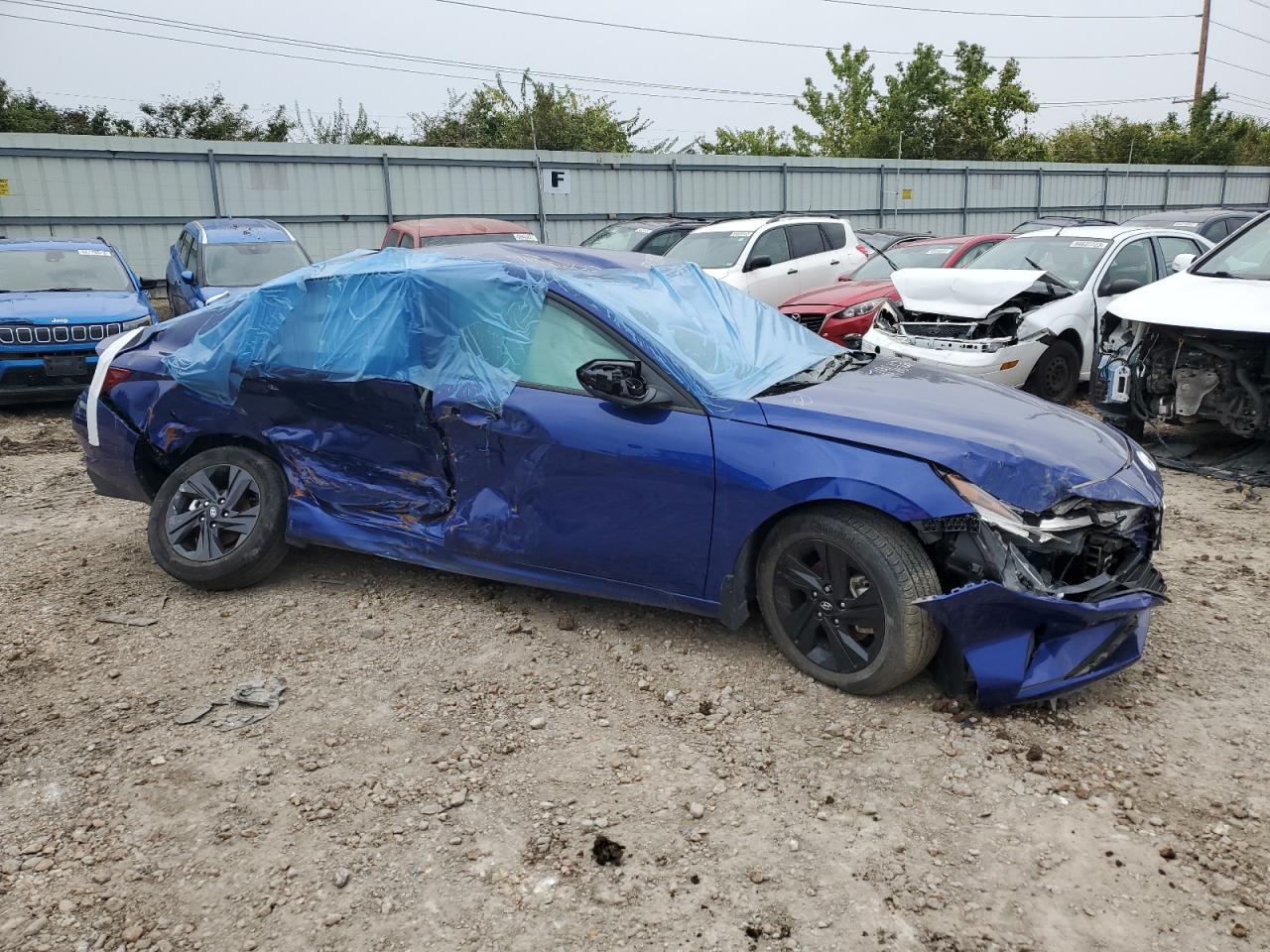 2022 HYUNDAI ELANTRA SEL VIN:5NPLS4AG5NH081873