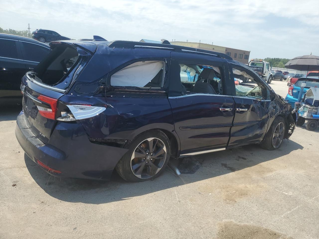 2022 HONDA ODYSSEY ELITE VIN:5FNRL6H94NB056746