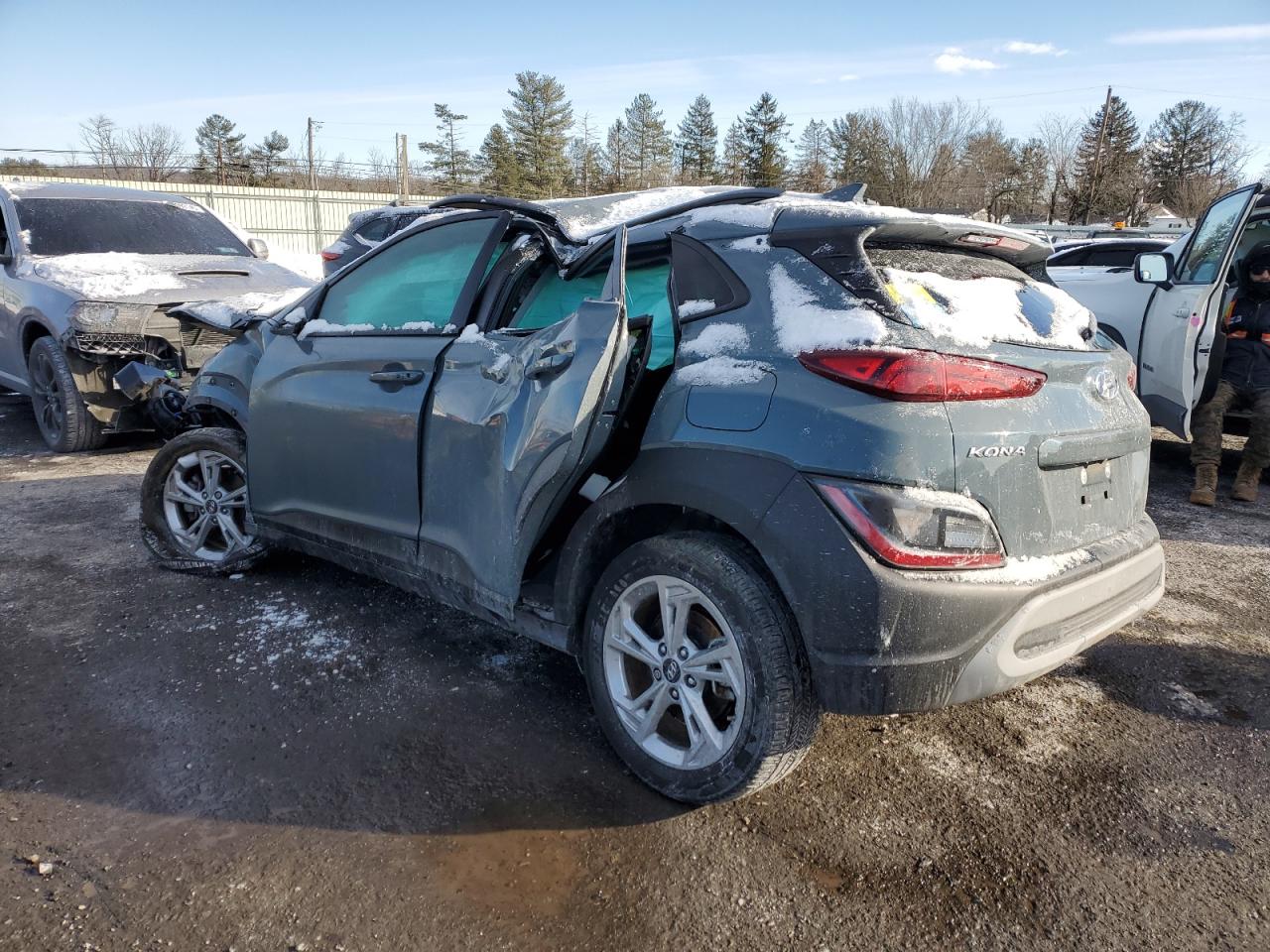 2022 HYUNDAI KONA SEL VIN:KM8K6CAB4NU926065