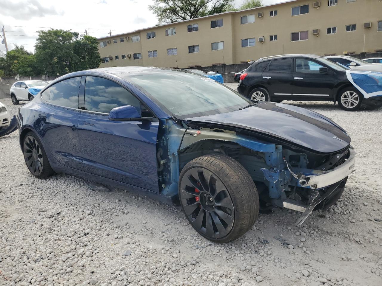 2022 TESLA MODEL 3  VIN:5YJ3E1EC6NF254487