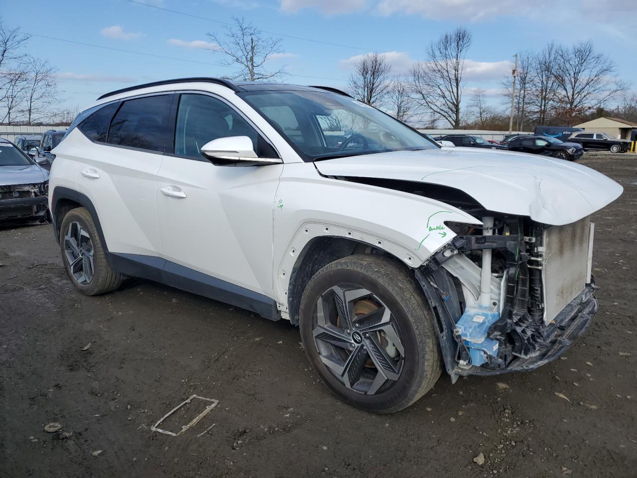 2022 HYUNDAI TUCSON LIMITED VIN:5NMJECAE8NH101103
