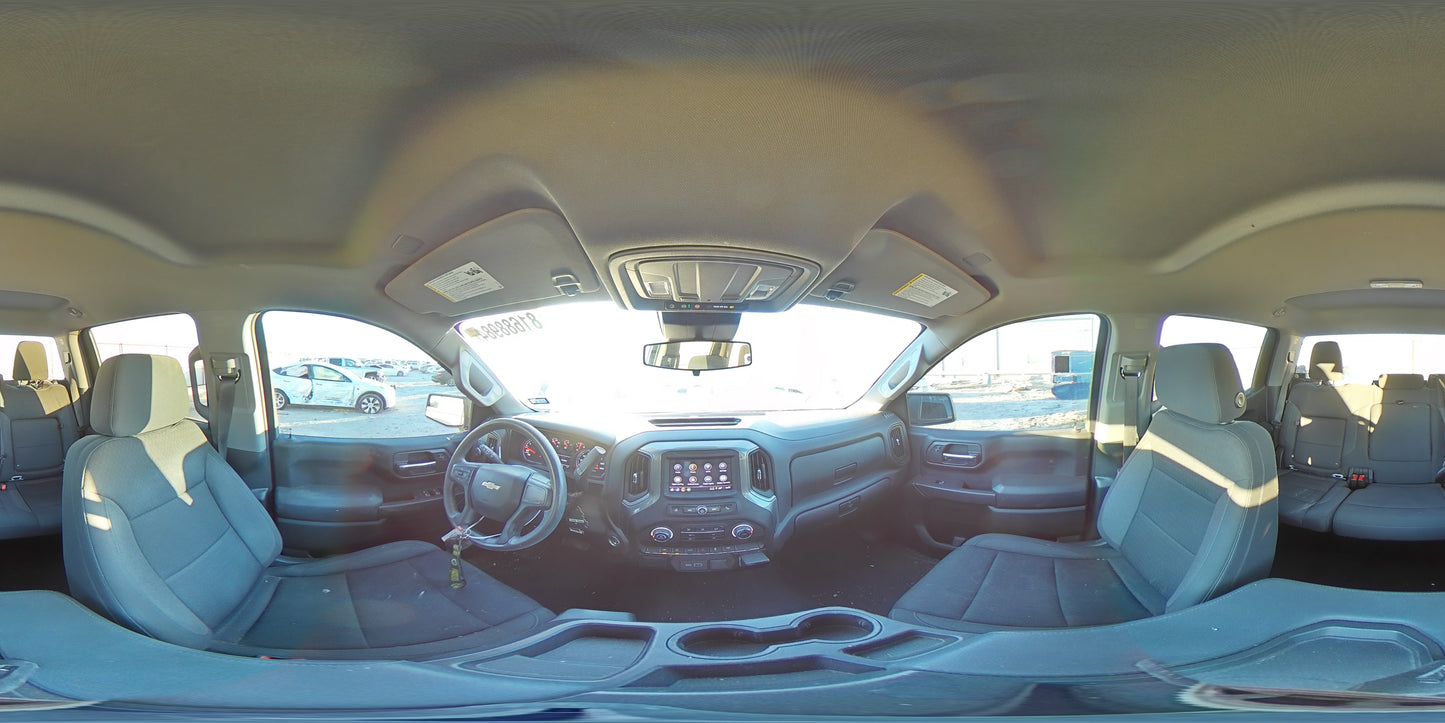 2023 CHEVROLET SILVERADO C1500 CUSTOM VIN:3GCPABEK3PG212429