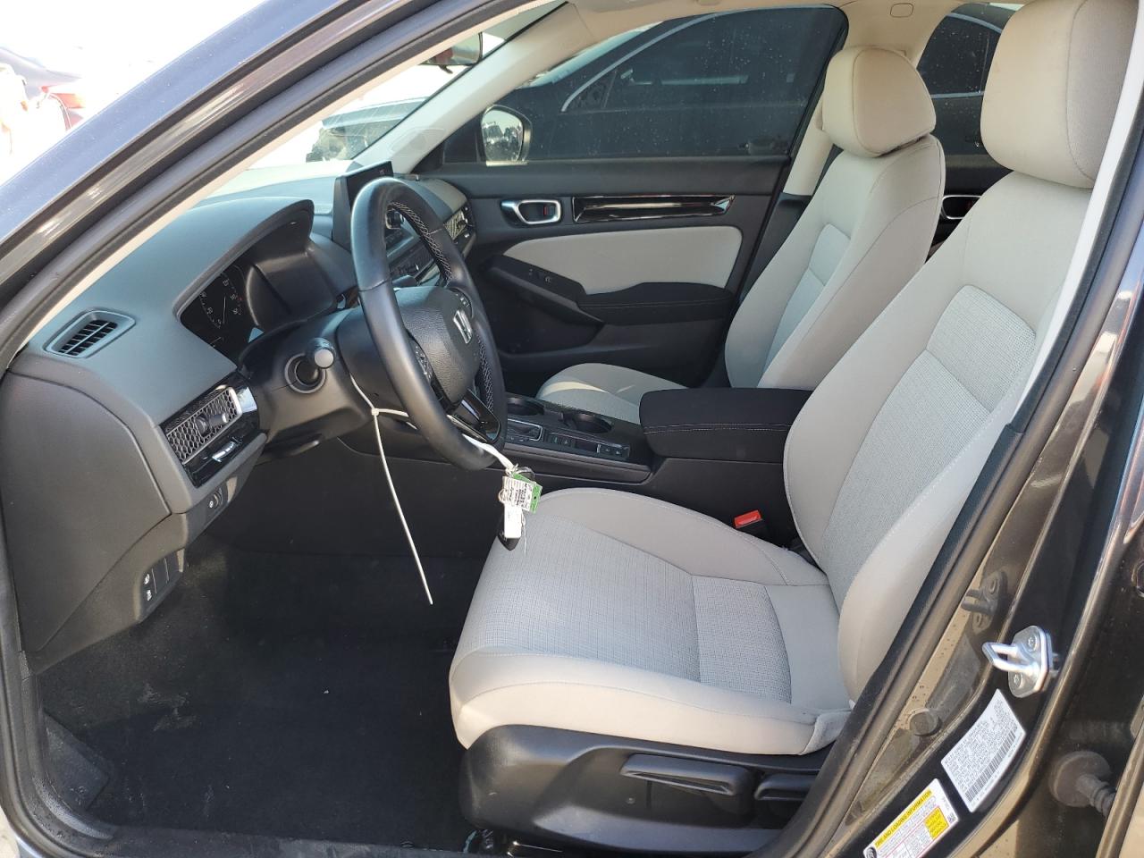2022 HONDA CIVIC EX VIN:2HGFE1F78NH321987