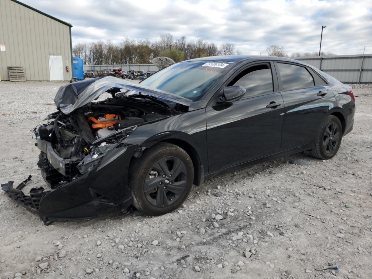 2023 HYUNDAI ELANTRA BLUE VIN:KMHLM4AJ6PU067829