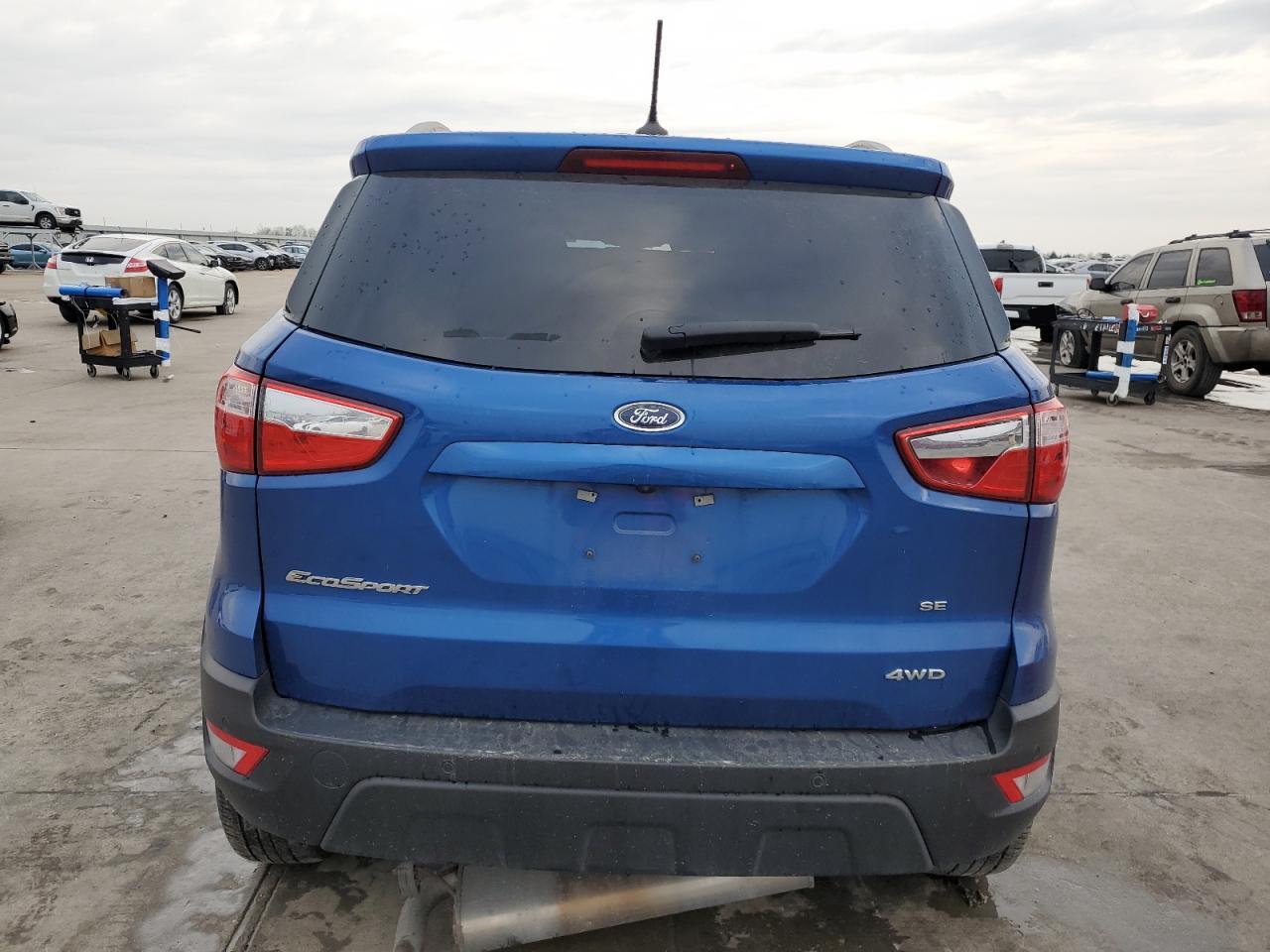 2022 FORD ECOSPORT SE VIN:MAJ6S3GL2NC475652