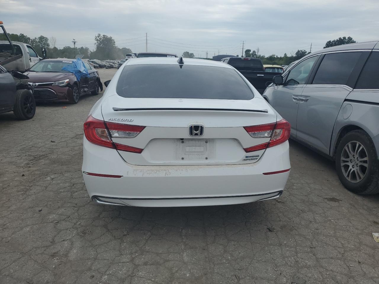 2022 HONDA ACCORD HYBRID SPORT VIN:1HGCV3F23NA037345