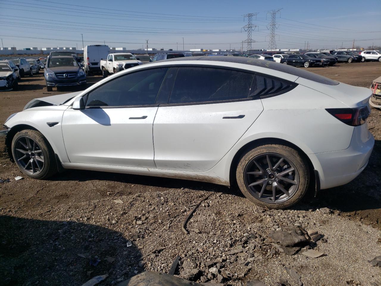 2023 TESLA MODEL 3  VIN:5YJ3E1EA3PF638101