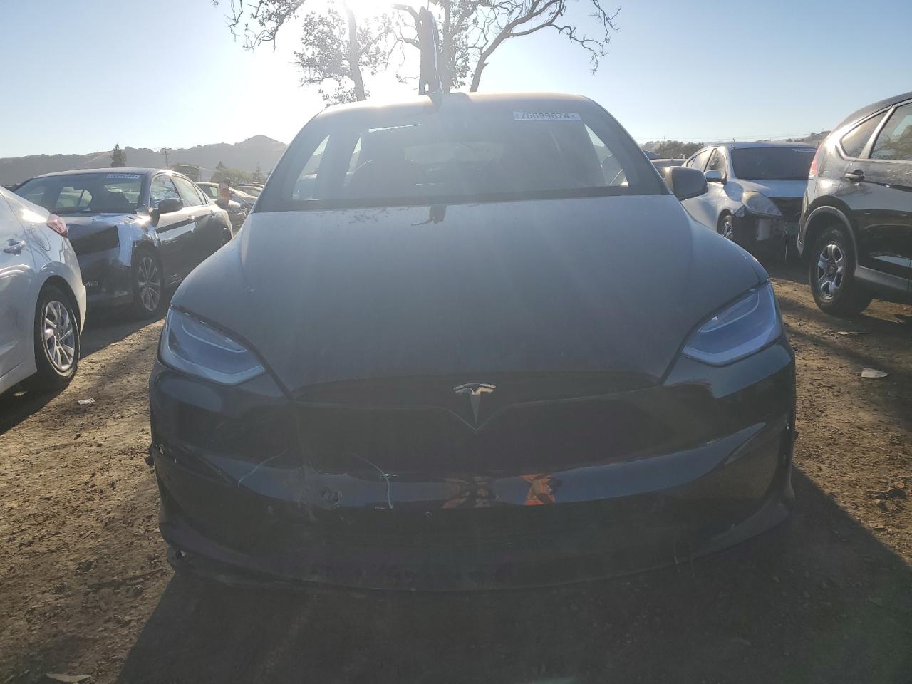 2022 TESLA MODEL X VIN:7SAXCAE52NF358017