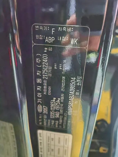 2017 Kia Sorento KNAPS81ABJA391504 VIN:KNAPS81ABJA391504