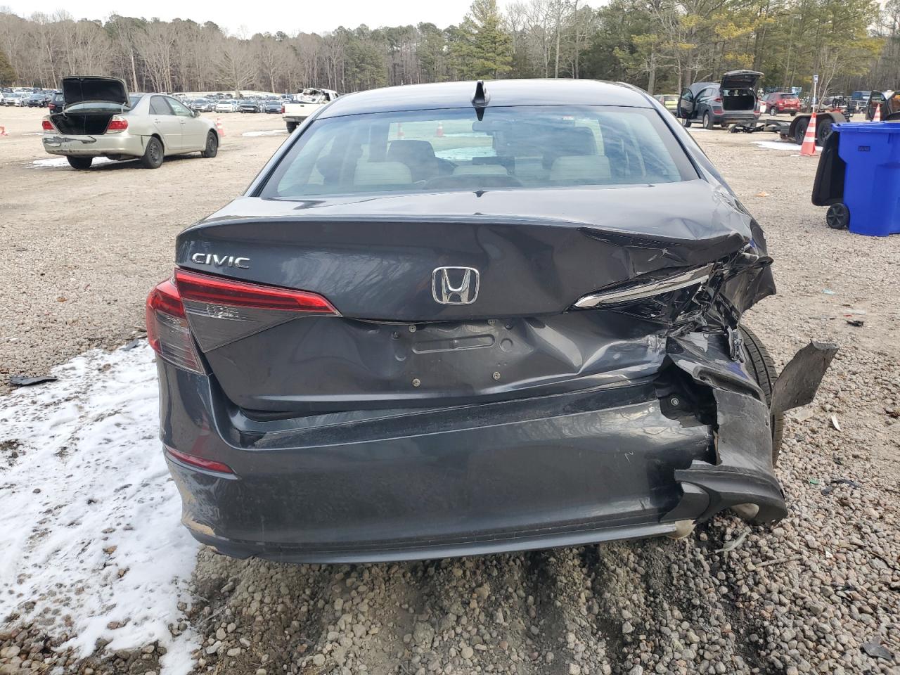 2022 HONDA CIVIC EX VIN:2HGFE1F74NH324854