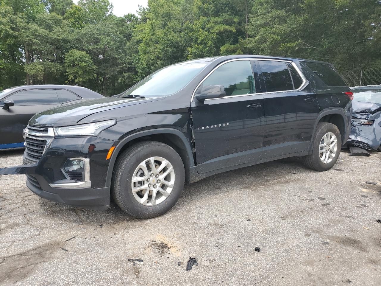 2022 CHEVROLET TRAVERSE LS VIN:1GNERFKW6NJ176981