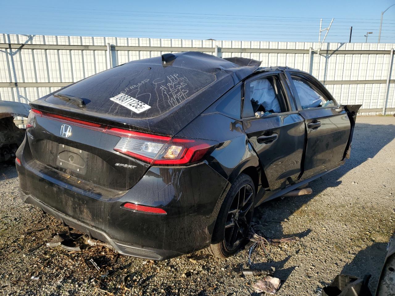 2023 HONDA CIVIC SPORT VIN:19XFL2H87PE007245