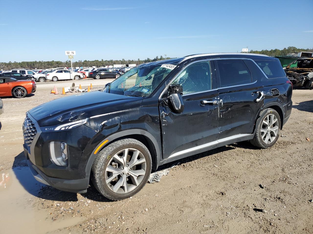2022 HYUNDAI PALISADE SEL VIN:KM8R44HE3NU442012