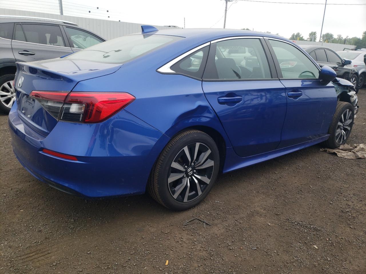 2022 HONDA CIVIC EX VIN:2HGFE1F76NH303861