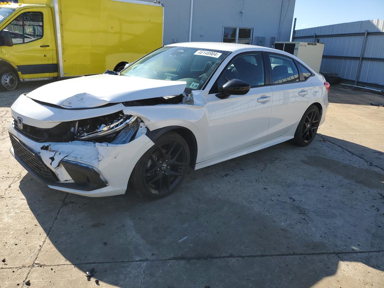 2022 HONDA CIVIC SPORT VIN:2HGFE2F5XNH527753