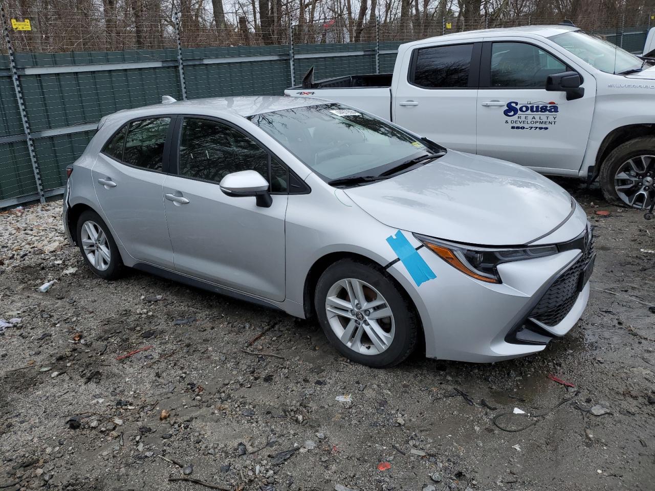 2022 TOYOTA COROLLA SE VIN:JTND4MBE4N3158638