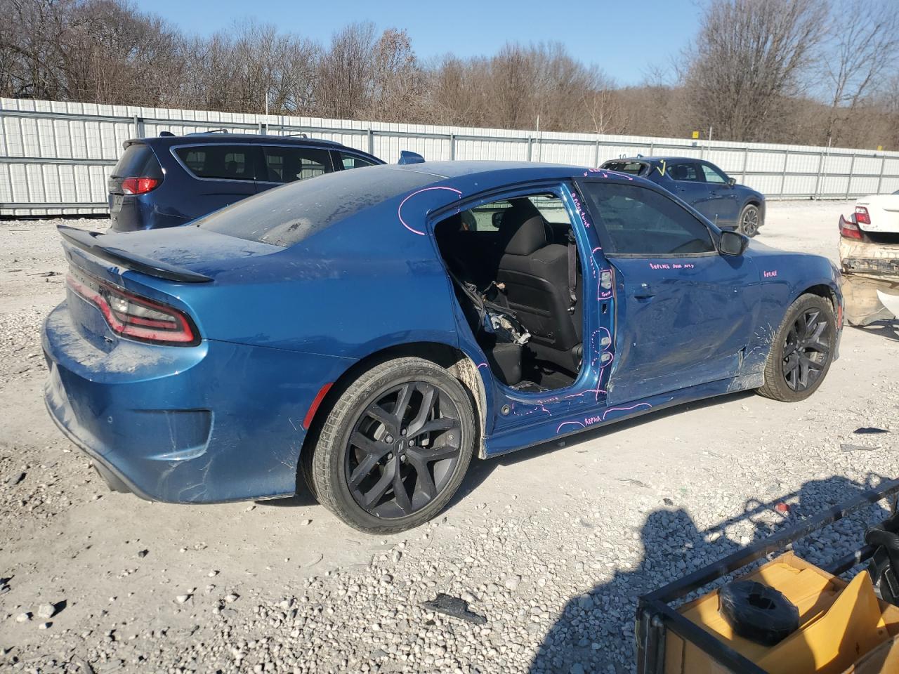 2022 DODGE CHARGER GT VIN:2C3CDXHG5NH228403