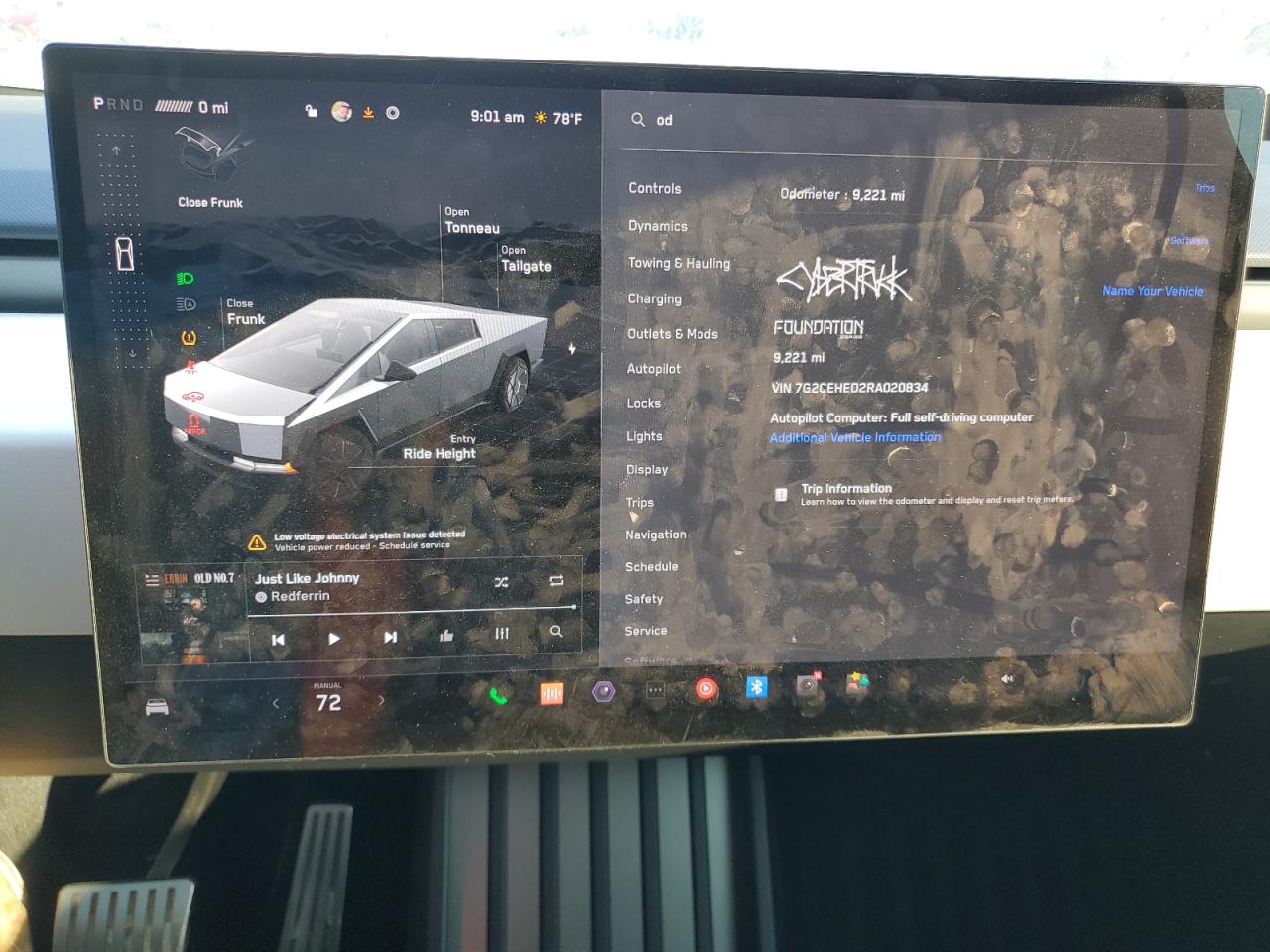 2024 TESLA CYBERTRUCK  VIN:7G2CEHED2RA020834