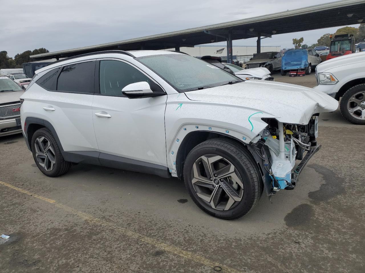 2022 HYUNDAI TUCSON SEL VIN:5NMJCCAE7NH148953