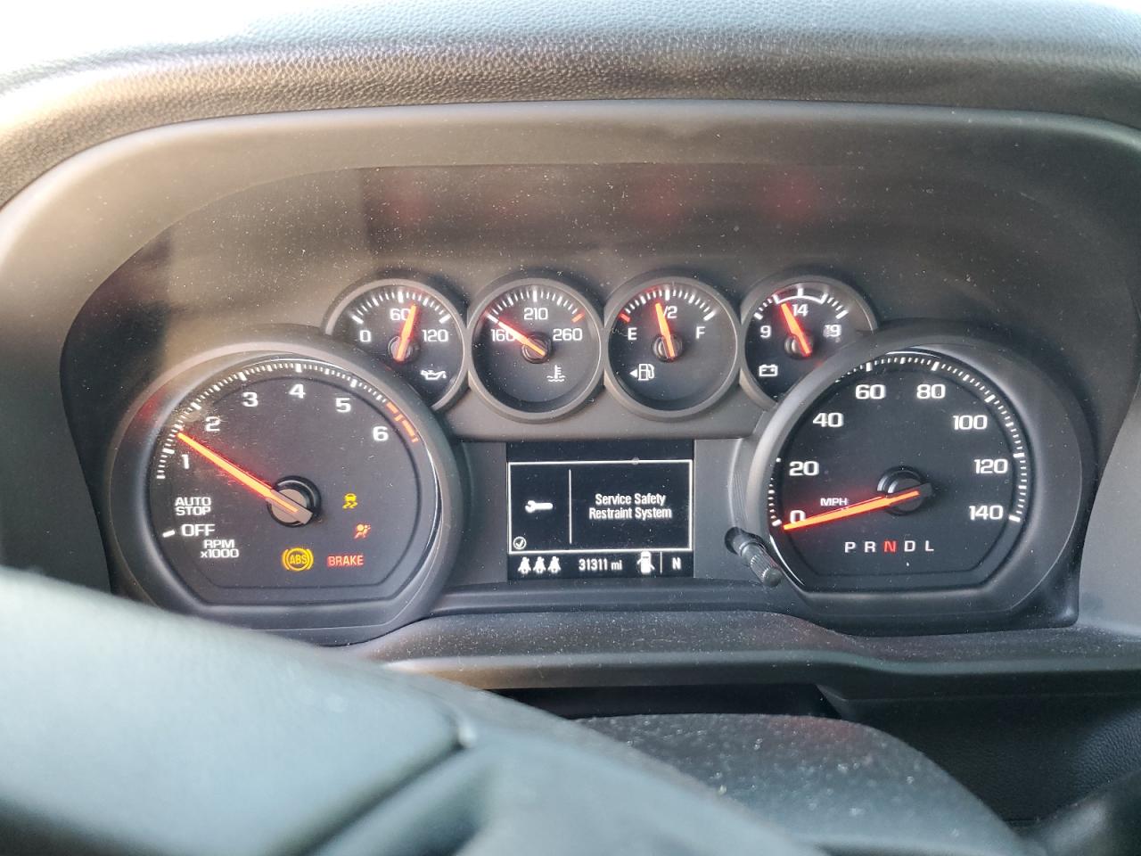 2024 CHEVROLET SILVERADO C1500 CUSTOM VIN:1GCPABEK2RZ102085