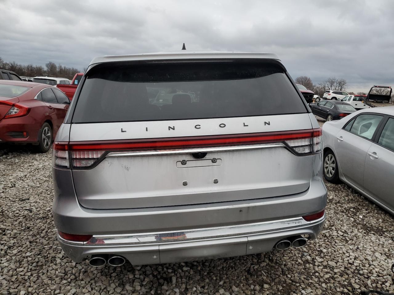 2022 LINCOLN AVIATOR BLACK LABEL VIN:5LM5J9XC1NGL00001