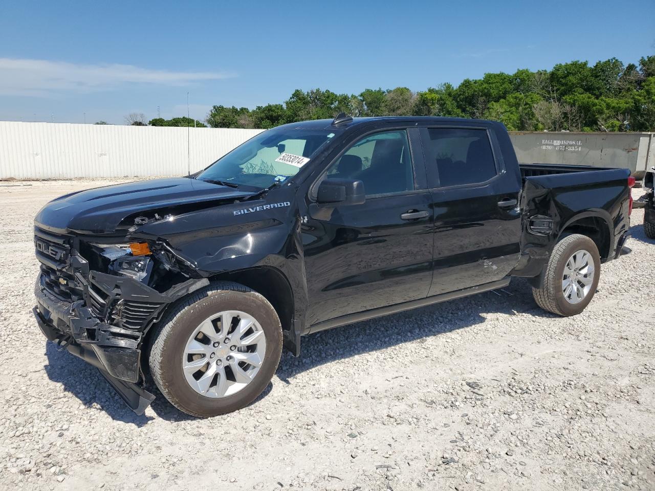 2023 CHEVROLET SILVERADO C1500 CUSTOM VIN:3GCPABEKXPG219703