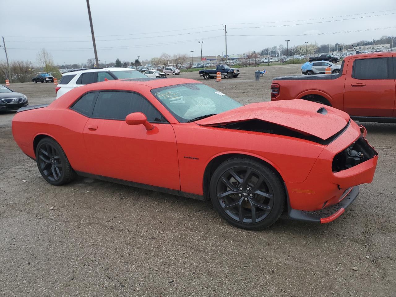 2022 DODGE CHALLENGER R/T VIN:2C3CDZBT9NH196038