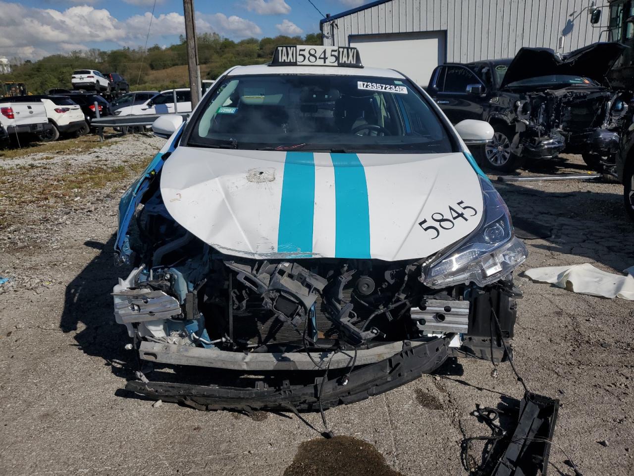 2022 TOYOTA PRIUS NIGHT SHADE VIN:JTDKAMFU5N3177723