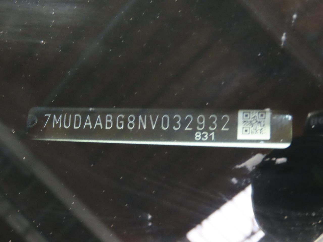 2022 TOYOTA COROLLA CROSS XLE VIN:7MUDAABG8NV032932