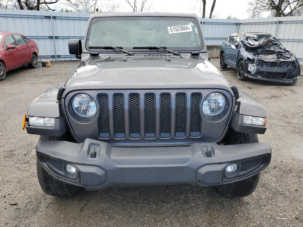 2022 JEEP WRANGLER UNLIMITED SAHARA VIN:1C4HJXEGXNW180977