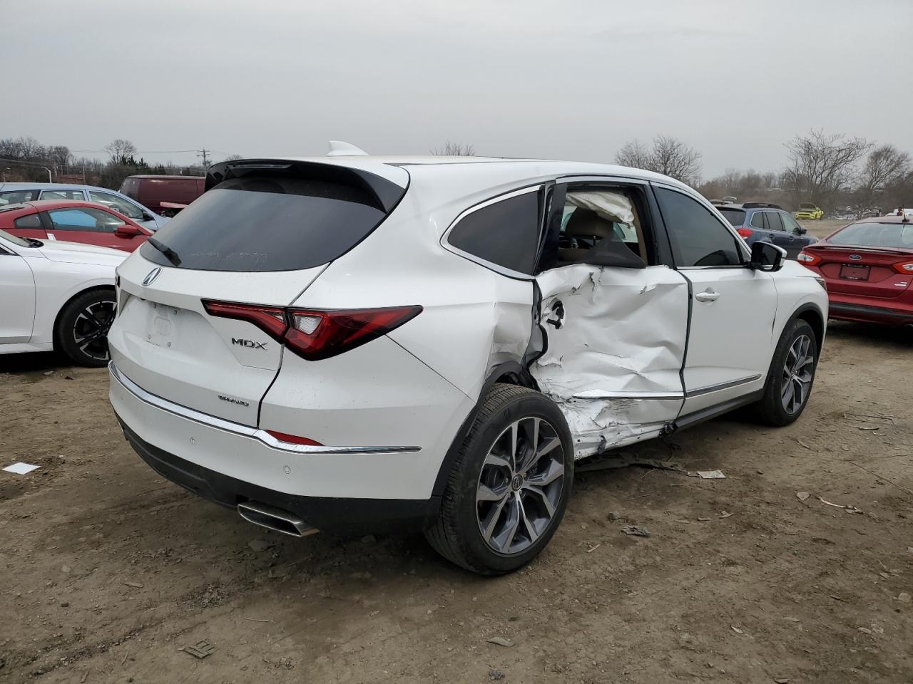 2022 ACURA MDX TECHNOLOGY VIN:5J8YE1H43NL049265