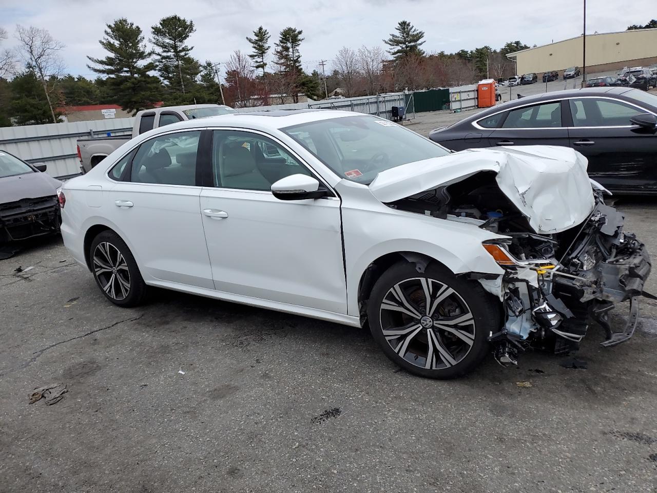 2022 VOLKSWAGEN PASSAT SE VIN:1VWSA7A31NC003127