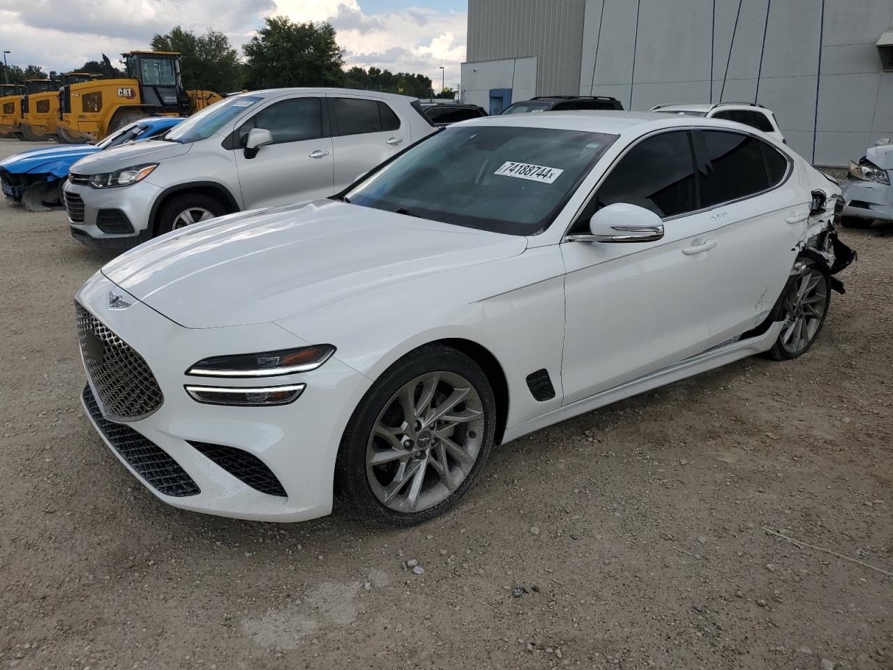 2022 GENESIS G70 BASE VIN:KMTG34TA5NU086926