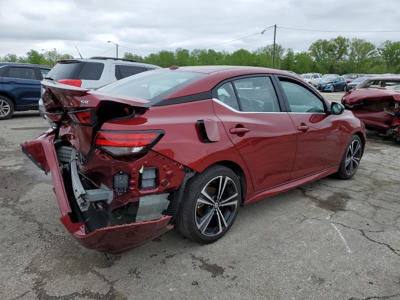 2022 NISSAN SENTRA SR VIN:3N1AB8DV5NY313175