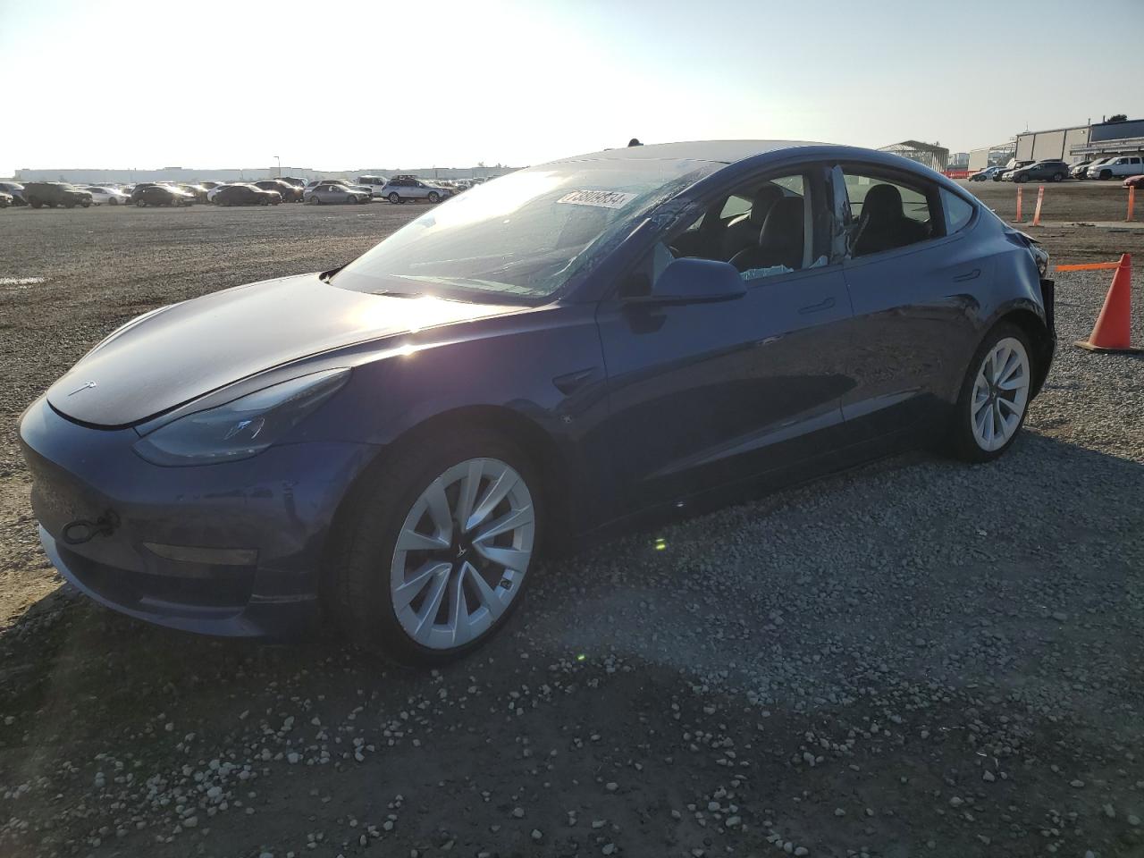 2022 TESLA MODEL 3  VIN:5YJ3E1EA0NF143464