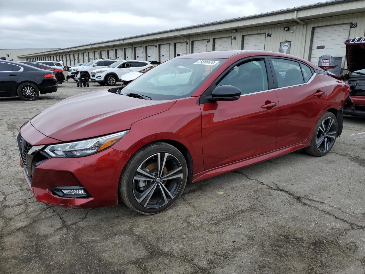 2022 NISSAN SENTRA SR VIN:3N1AB8DV5NY313175
