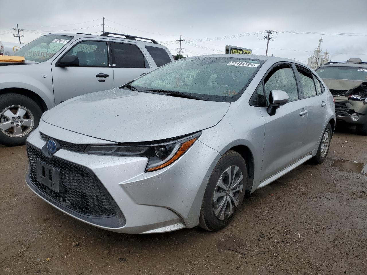 2022 TOYOTA COROLLA LE VIN:JTDEAMDE8NJ049464