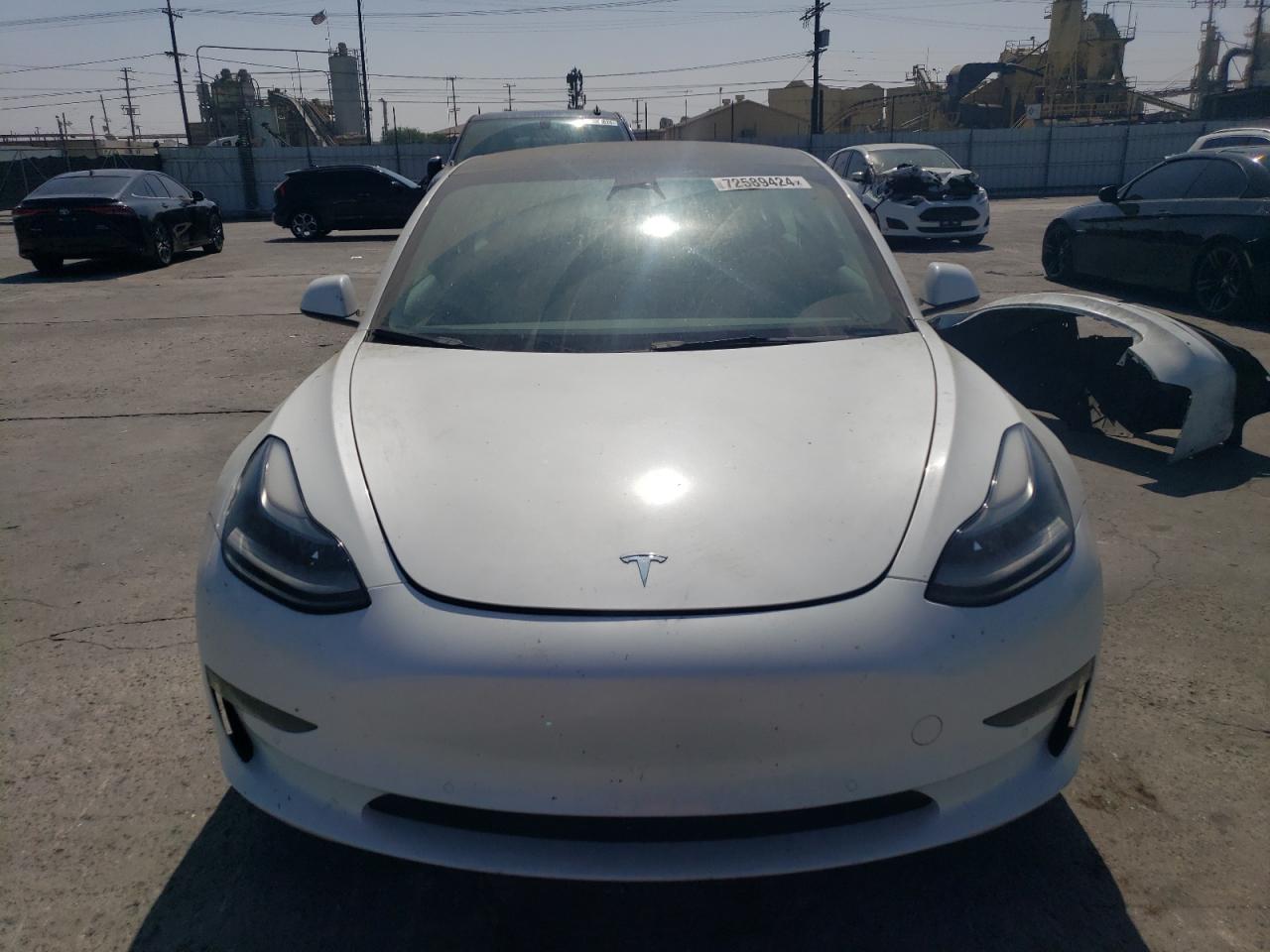 2022 TESLA MODEL 3  VIN:5YJ3E1EA8NF170007