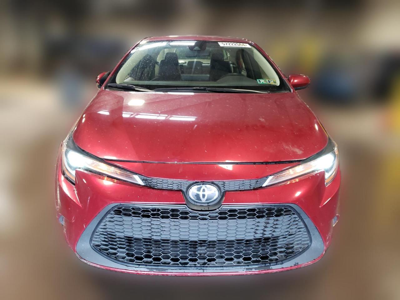 2022 TOYOTA COROLLA LE VIN:JTDEPMAE8NJ202427