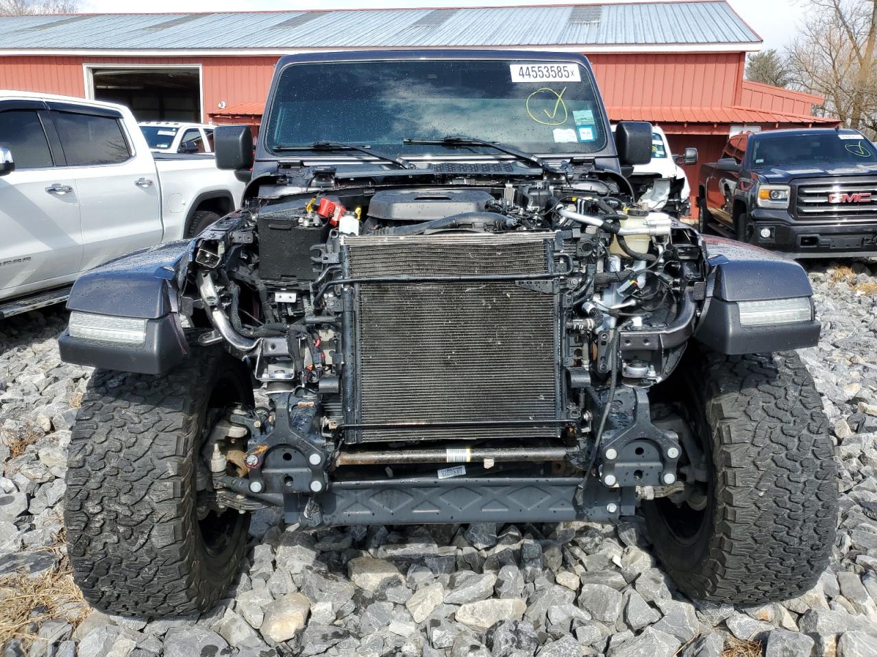 2022 JEEP WRANGLER UNLIMITED SAHARA VIN:1C4HJXEN9NW191371