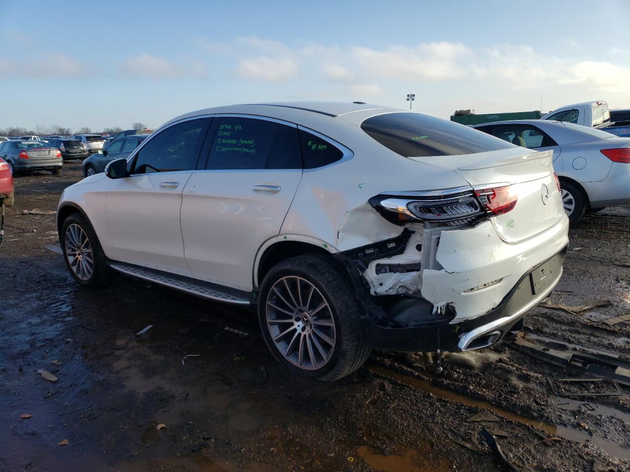 2022 MERCEDES-BENZ GLC COUPE 300 4MATIC VIN:W1N0J8EB8NG085019