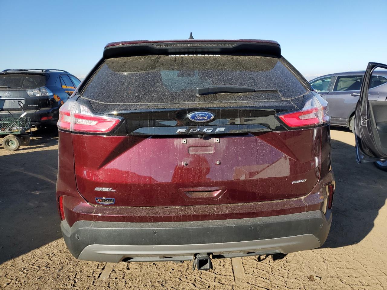 2022 FORD EDGE SEL VIN:2FMPK4J91NBA23592