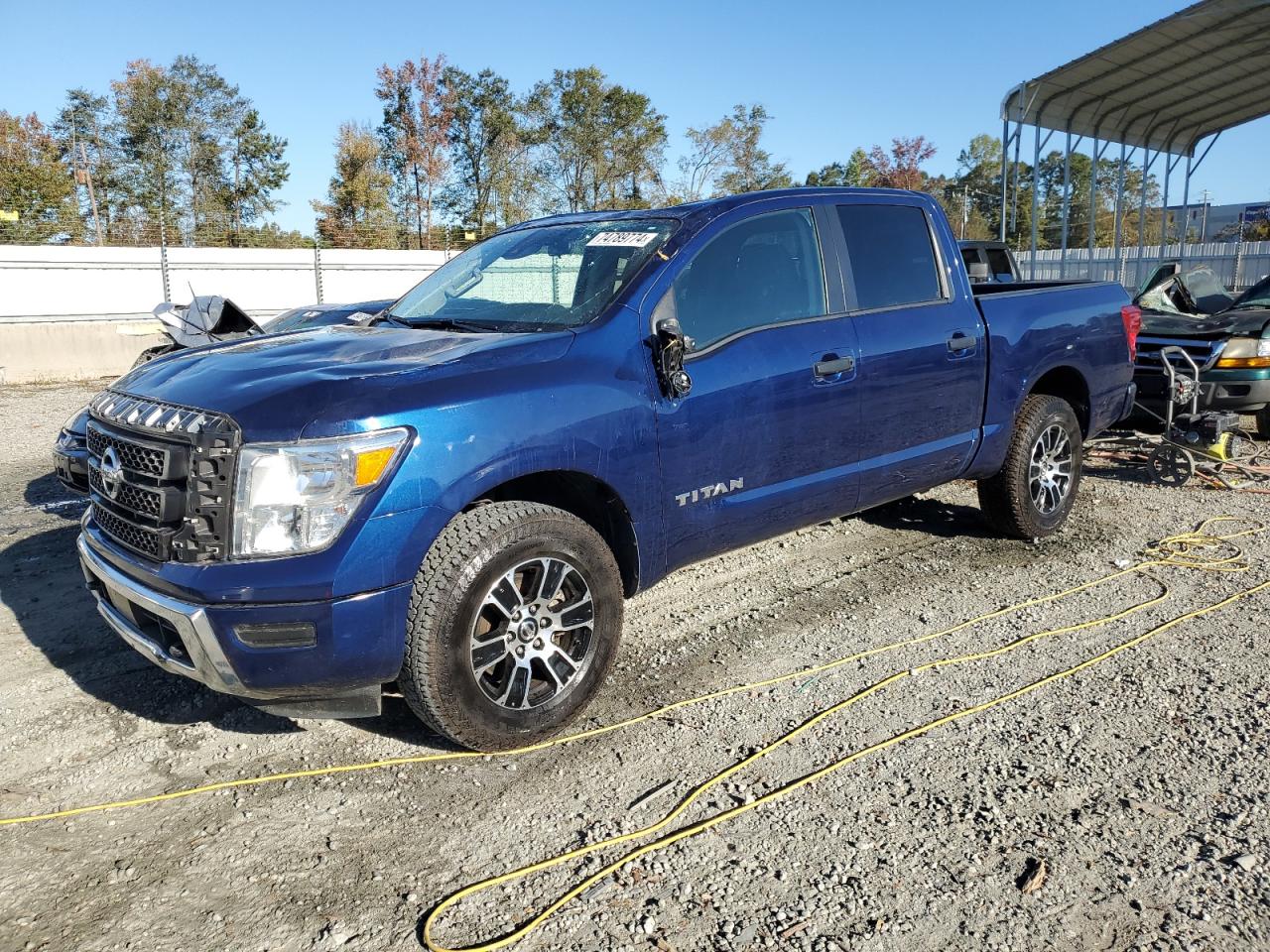 2022 NISSAN TITAN S VIN:1N6AA1EC7NN105782