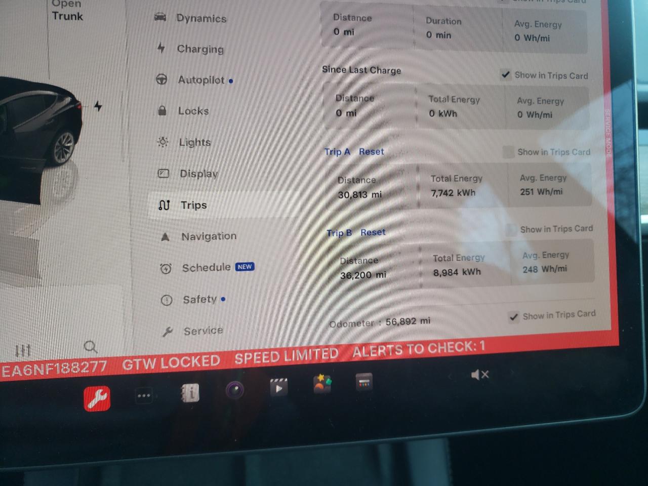 2022 TESLA MODEL 3  VIN:5YJ3E1EA6NF188277