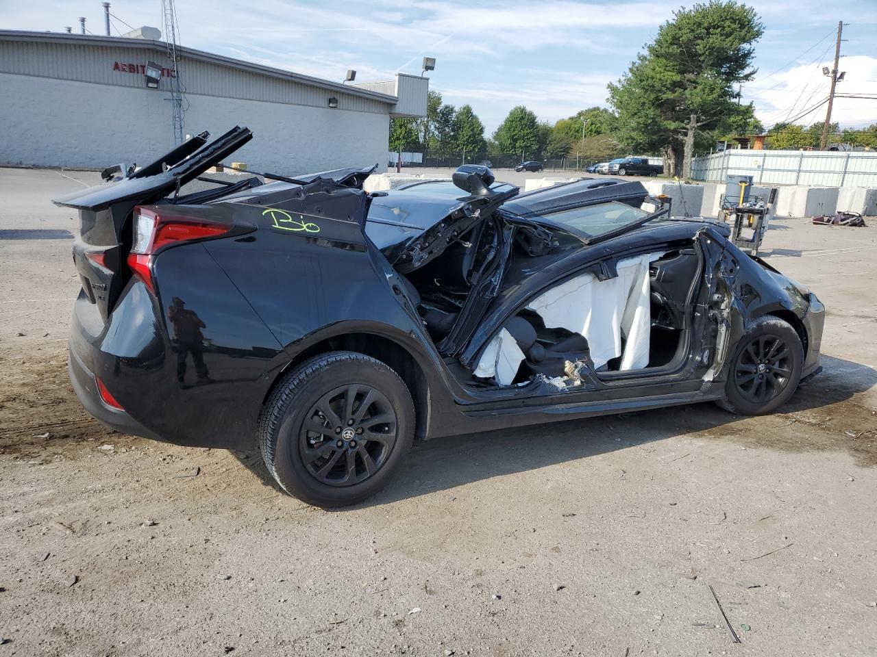 2022 TOYOTA PRIUS LE VIN:JTDL9MFU4N3036588