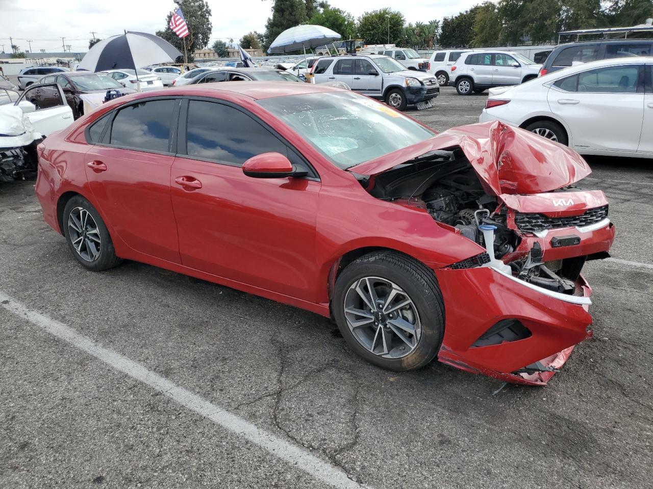 2022 KIA FORTE FE VIN:3KPF24AD8NE436509