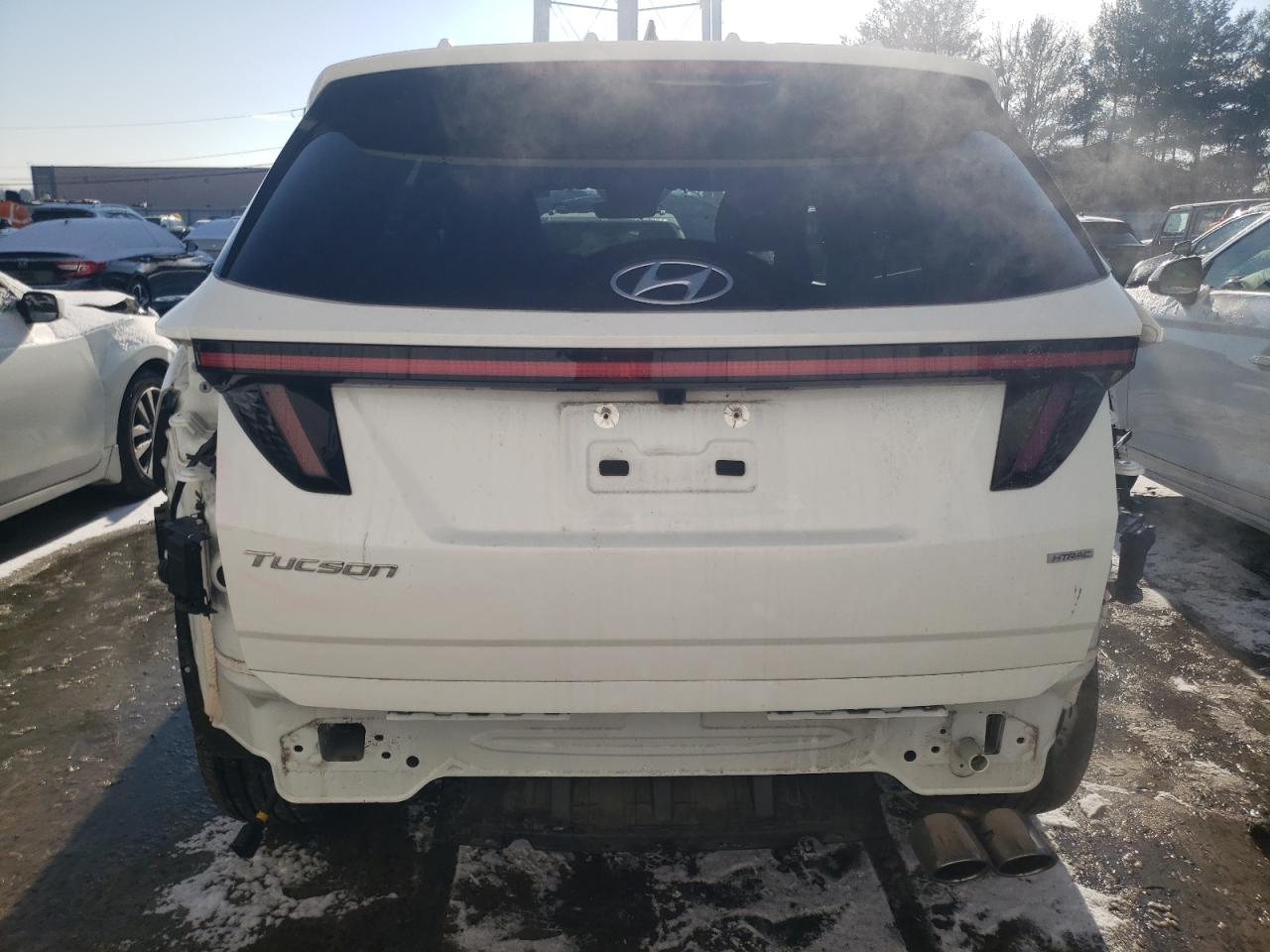 2022 HYUNDAI TUCSON N LINE VIN:KM8JFCAE4NU151370