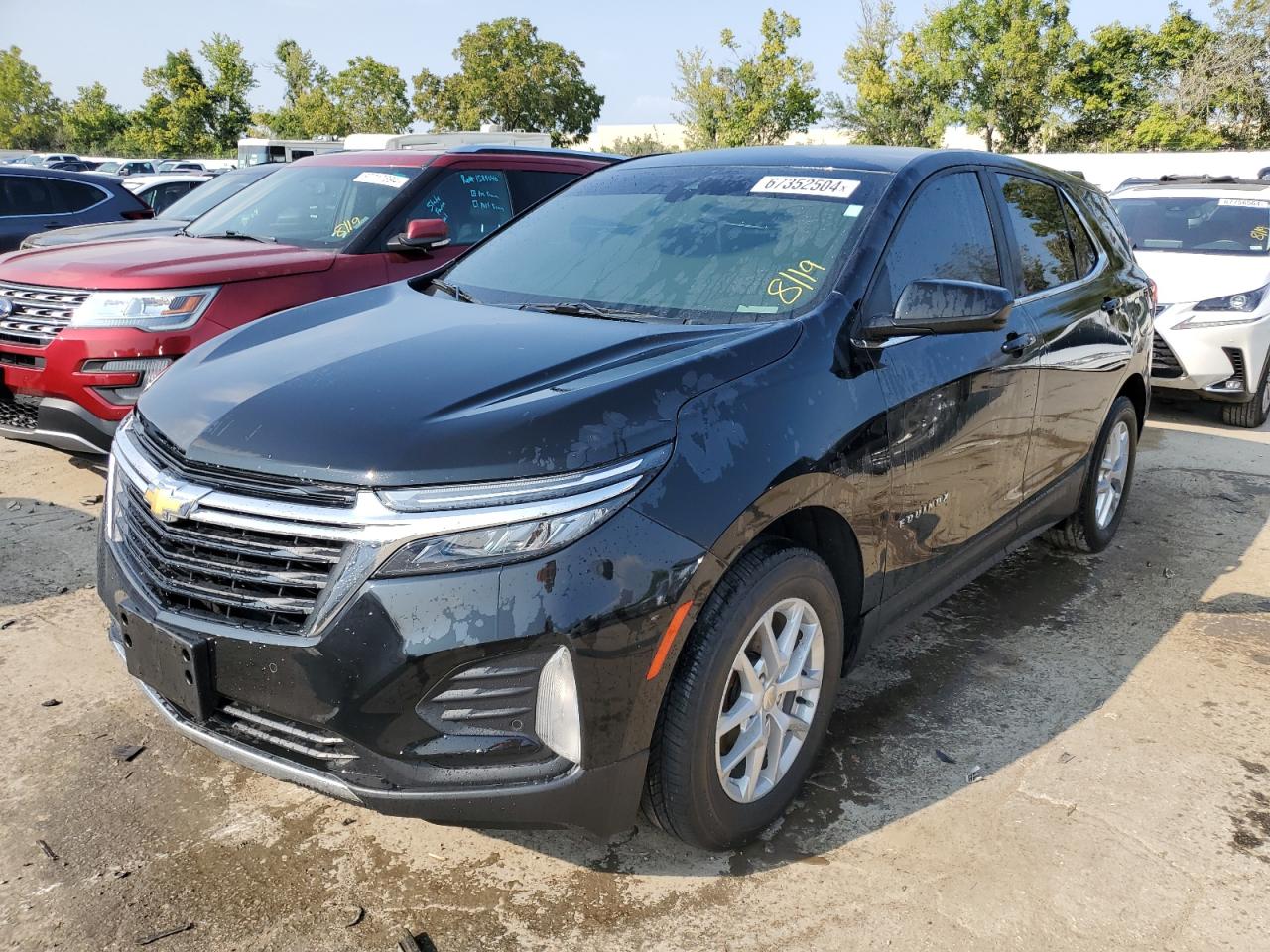 2022 CHEVROLET EQUINOX LT VIN:3GNAXUEV1NL287376