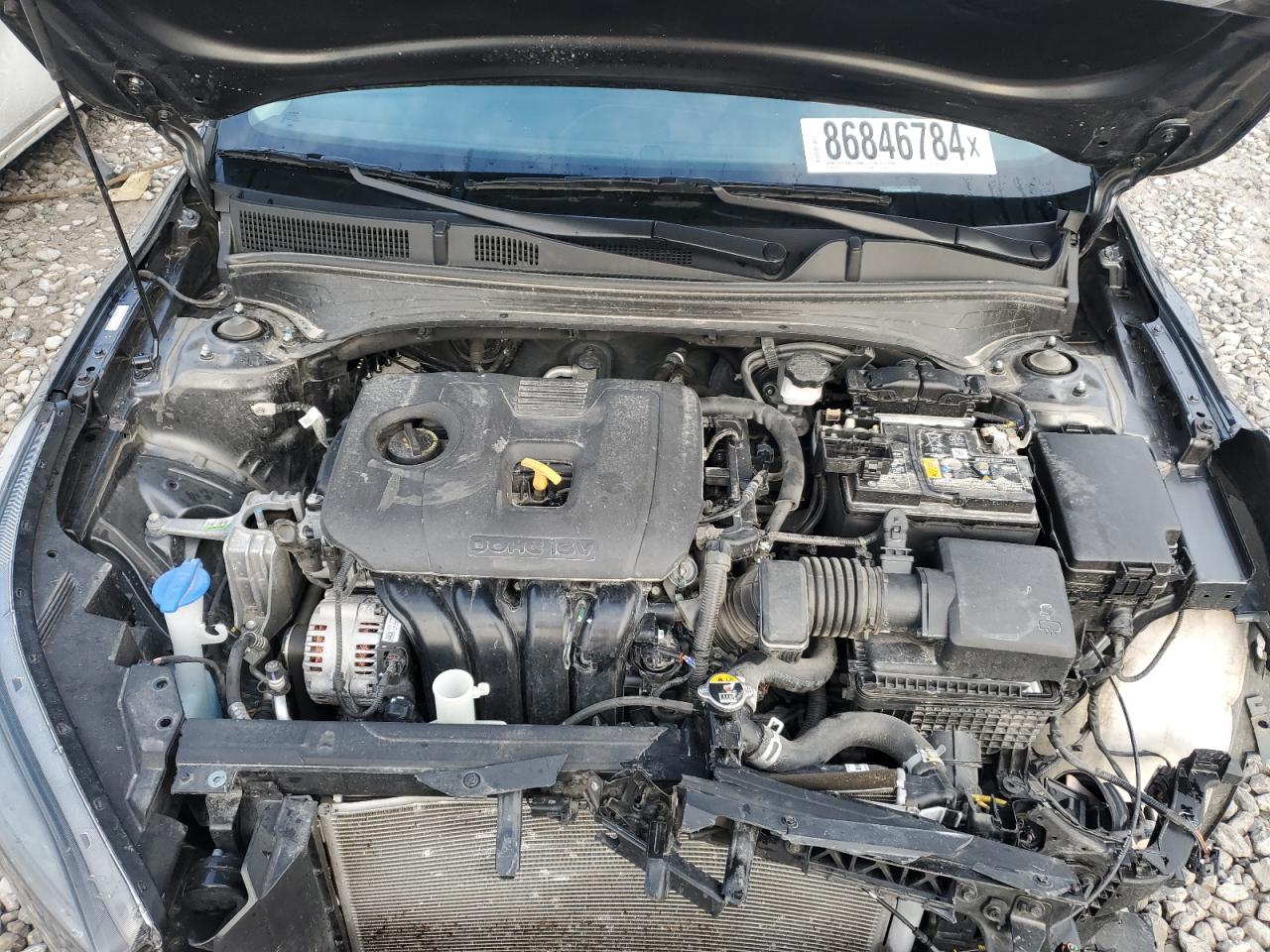 2022 KIA FORTE FE VIN:3KPF24AD3NE423876