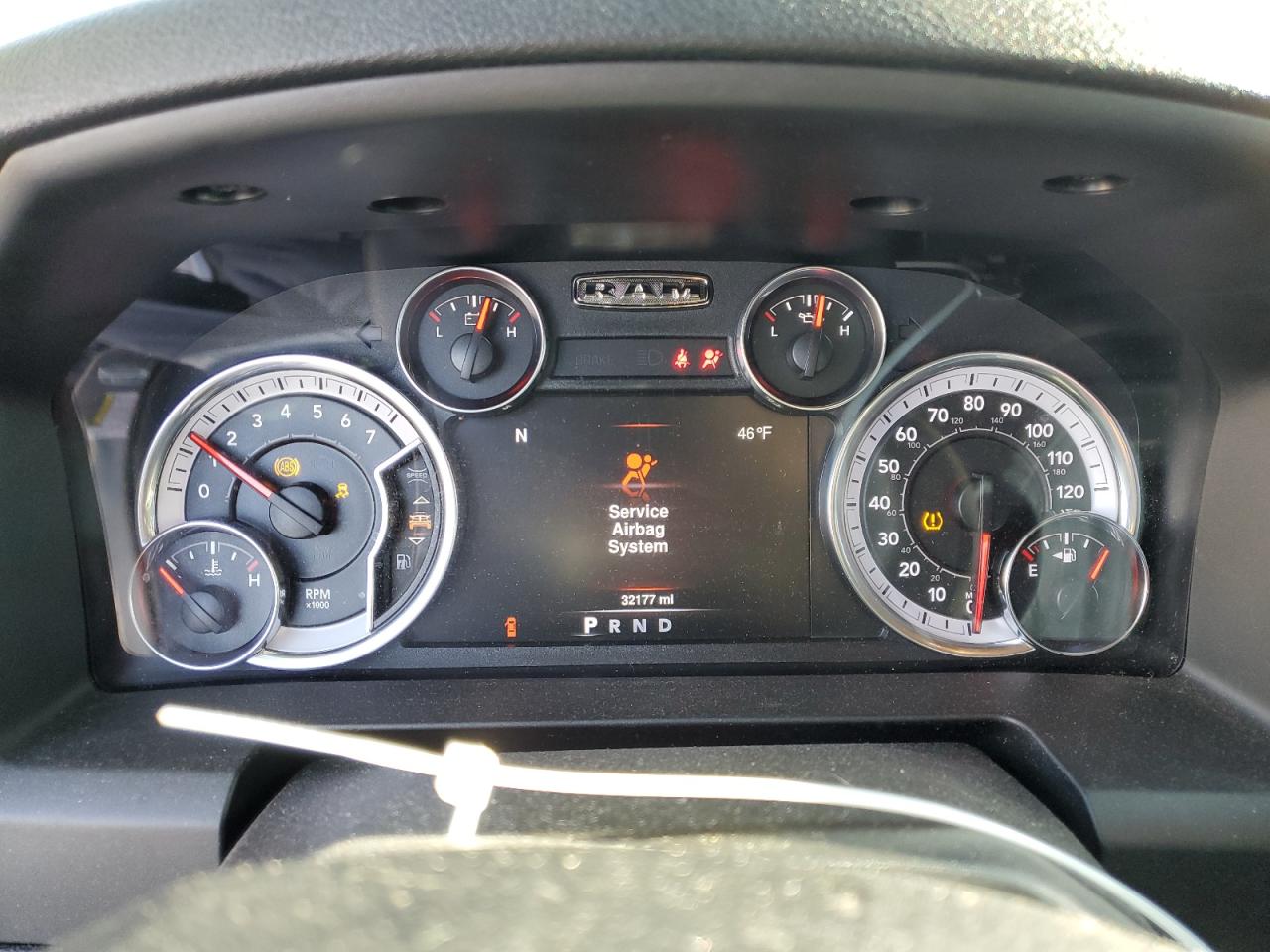 2022 RAM 1500 CLASSIC TRADESMAN VIN:3C6RR6KG5NG210694